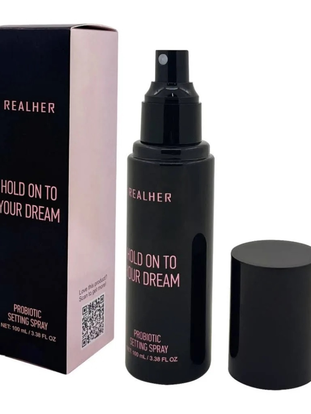 RealHer - Hold On To Your Dream - Makeup Probiotic Setting Spray